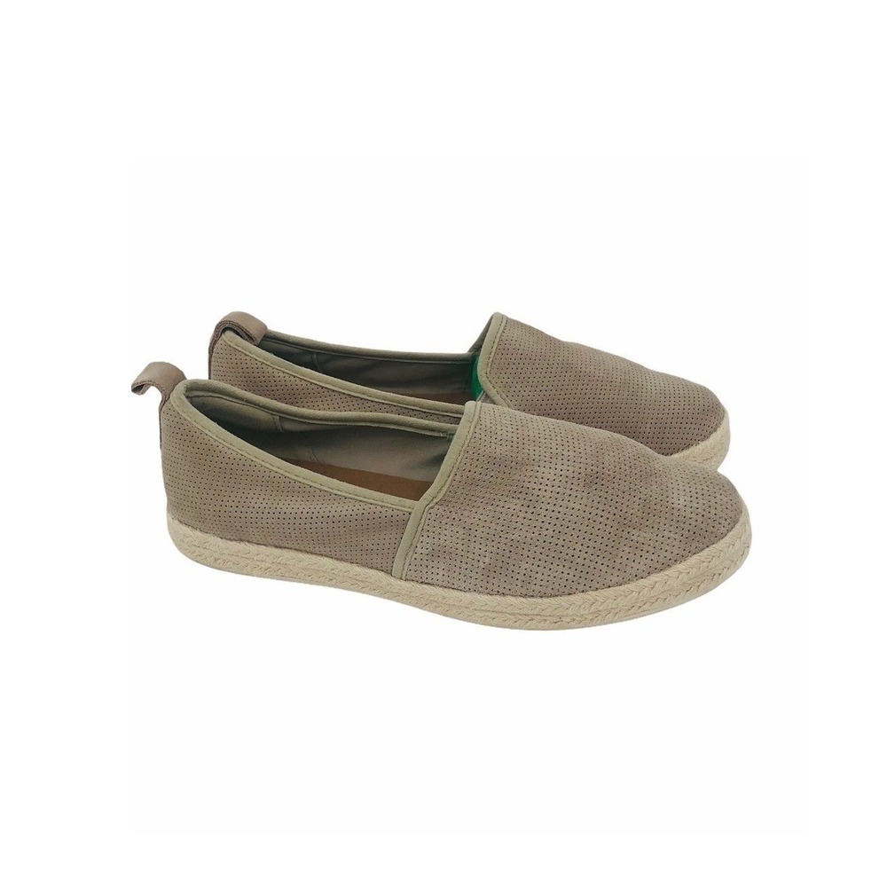 CLARK collection women's tan cushion loafers 9